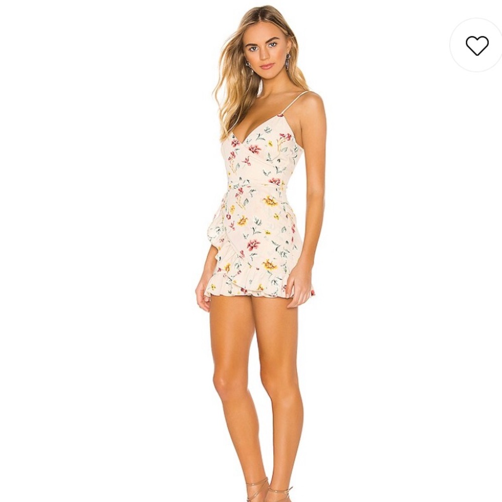 Super down floral dress size small NWT